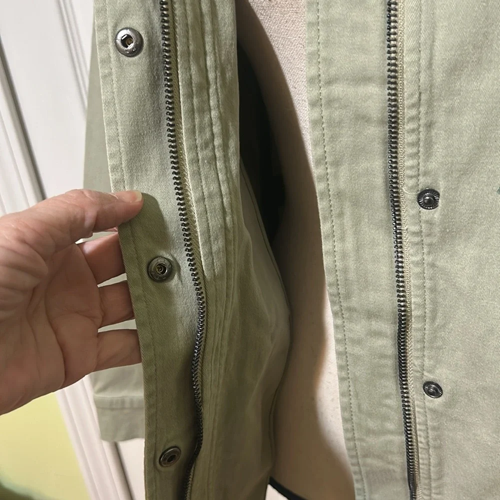 Market & Spruce Women's Olive Utility Jacket